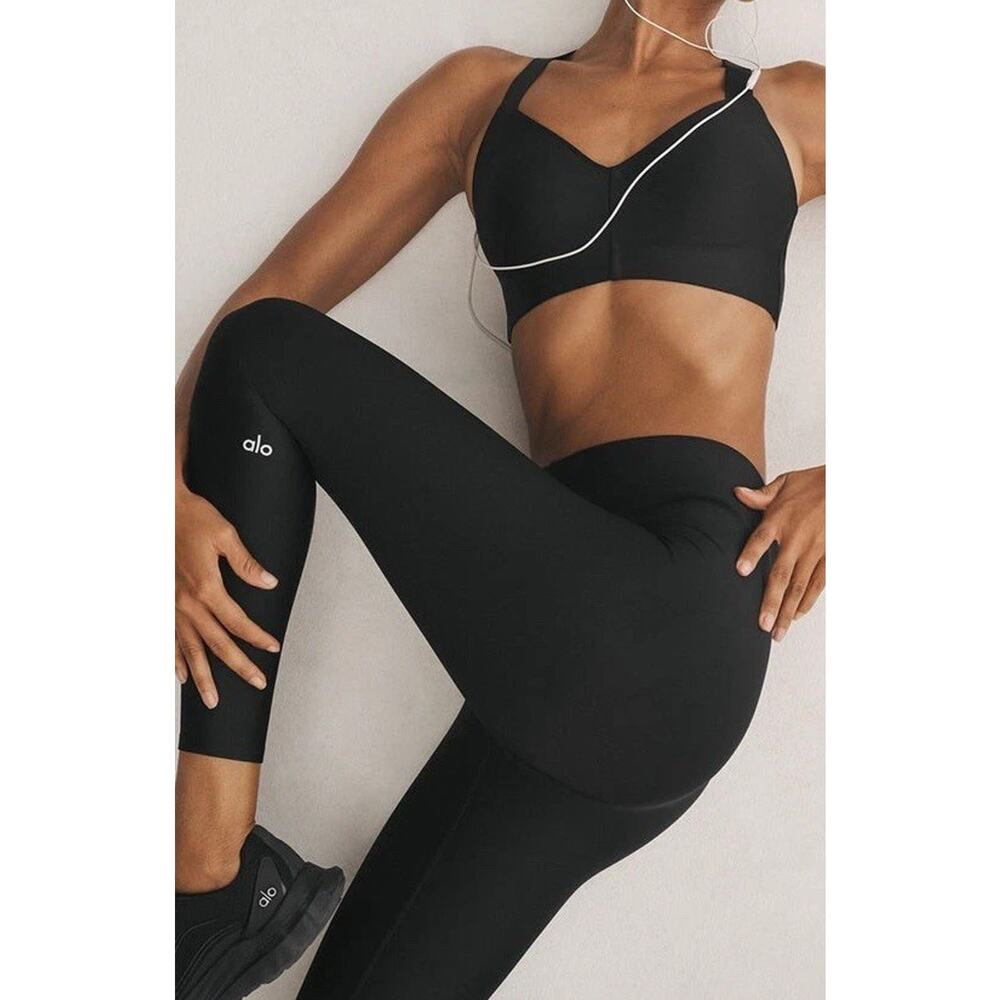 ALO Yoga Black High-Waist Leggings